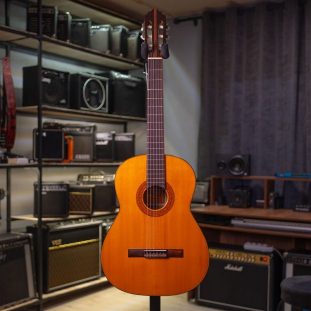 گیتار کلاسیک هاشیموتو Hashimoto Gut Guitar Model No. 234 1967 - تصویر 7