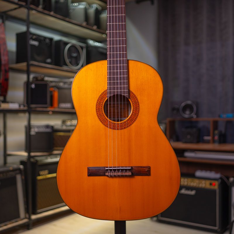 DSC02013 گیتار کلاسیک هاشیموتو Hashimoto Gut Guitar Model No. 234 1967 - Image 1