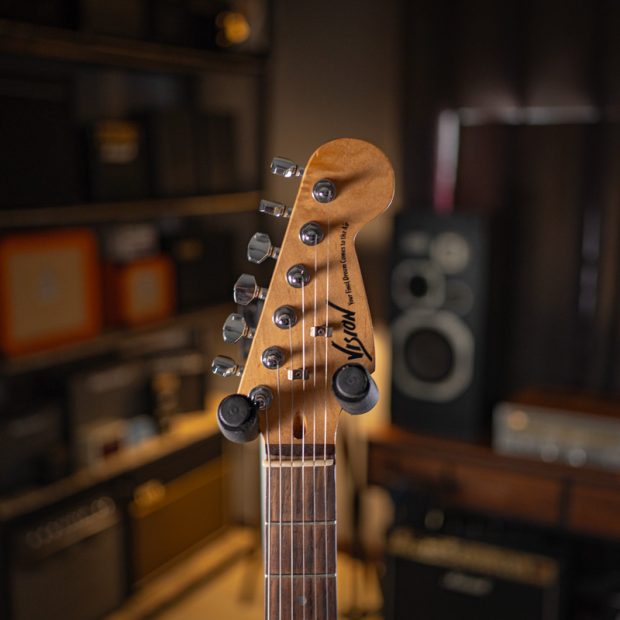 گیتار الکتریک ویژن Vision White Stratocaster SSS - تصویر 5