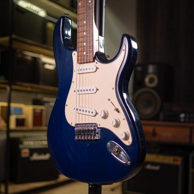 گیتار الکتریک جَمِیت Jammate Blue Stratocaster with USB Output - تصویر 2