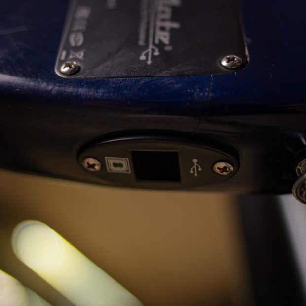 گیتار الکتریک جَمِیت Jammate Blue Stratocaster with USB Output - تصویر 7