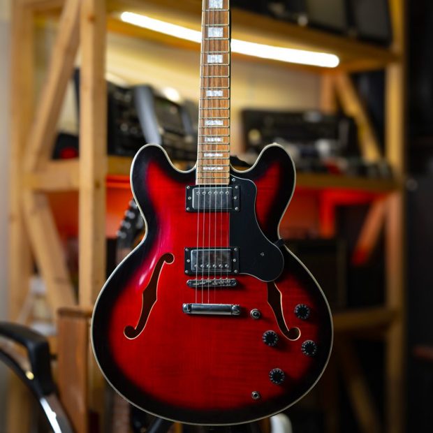 گیتار الکتریک اِستِدمن Stedman Pro Jazz Semi Hollow Body Grg170 Red - تصویر 1