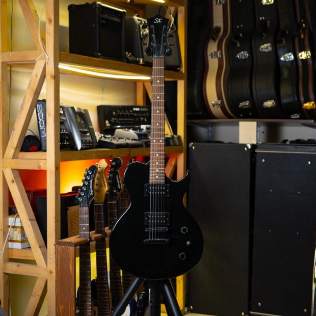 گیتار الکتریک اِس ایکس SX Les Paul Black - تصویر 5