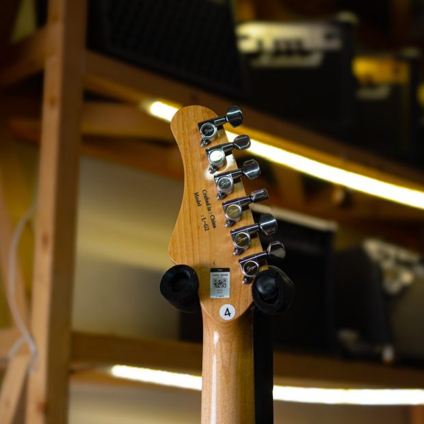 گیتار الکتریک اِسمیجِر Smiger LG2 S Style Electric Guitar Black - تصویر 8