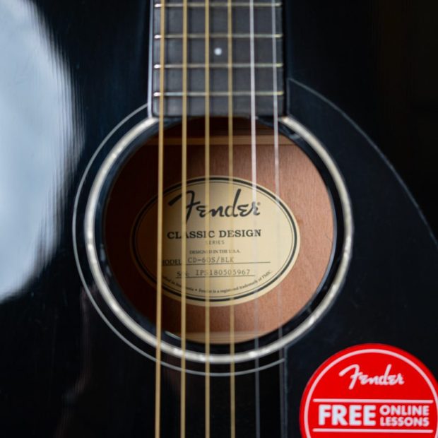 گیتار کلاسیک فندر Fender CD-60S-BLK - تصویر 4