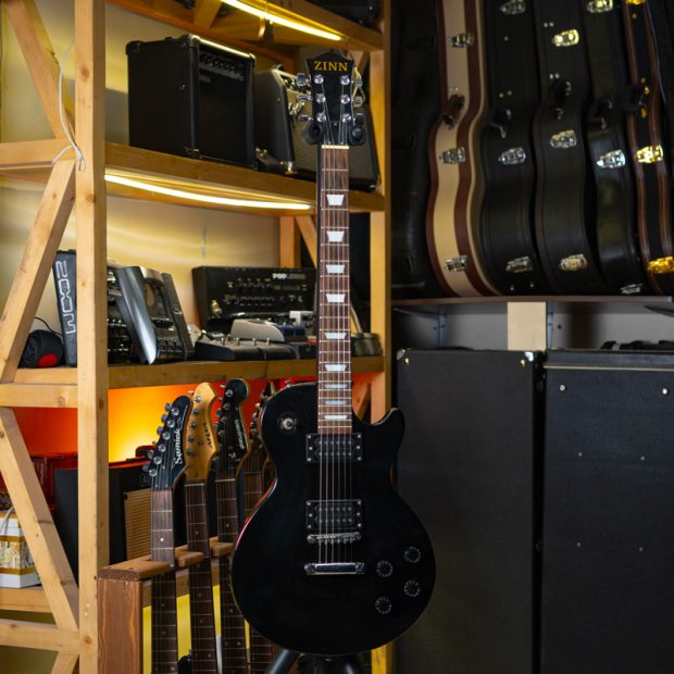 گیتار الکتریک زین Zinn Les Paul Black - تصویر 6