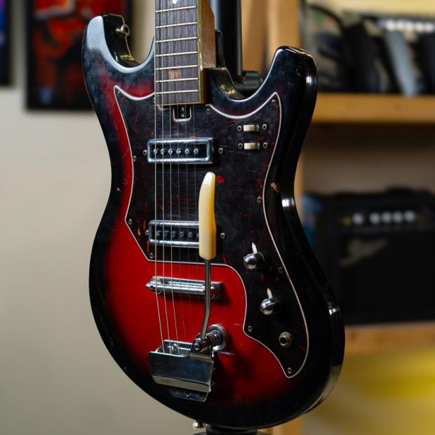 گیتار الکتریک ساکای کاوای Sakai/Kawai Teisco-ish Japan 1970s - تصویر 2