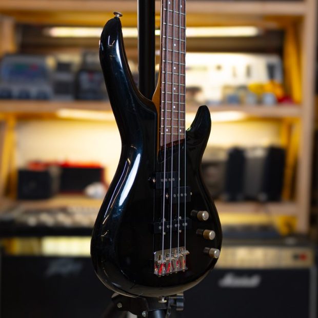 گیتار بیس آریا پرو Aria Pro II Avante Series Bass Guitar Black Japan - تصویر 2
