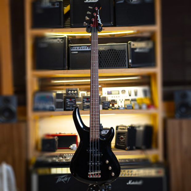 گیتار بیس آریا پرو Aria Pro II Avante Series Bass Guitar Black Japan - تصویر 6