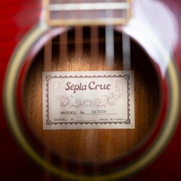 گیتار آکوستیک سِپیا کرو Sepia Crue EA500W Korea Acoustic Guitar - تصویر 5