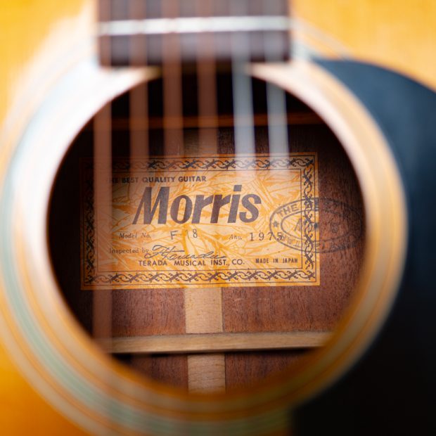 گیتار آکوستیک موریس Morris F-18 Japan 1975 Acoustic Guitar - تصویر 5