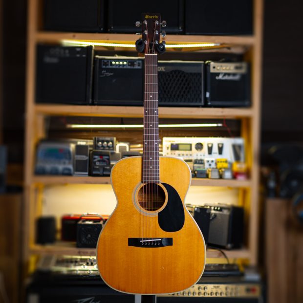 گیتار آکوستیک موریس Morris F-18 Japan 1975 Acoustic Guitar - تصویر 8