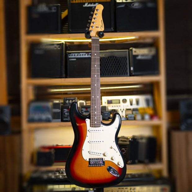 گیتار الکتریک مِیویس Mavis Stratocaster Sunburst by Ishibashi - تصویر 7