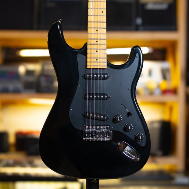 گیتار الکتریک سَمیک Samick Stratocaster Black SSS 1990's Korea - تصویر 1