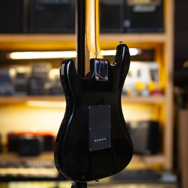 گیتار الکتریک سَمیک Samick Stratocaster Black SSS 1990's Korea - تصویر 6