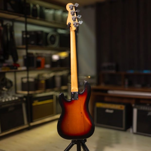 گیتار بیس مِیویس Mavis Sunburst White - تصویر 6