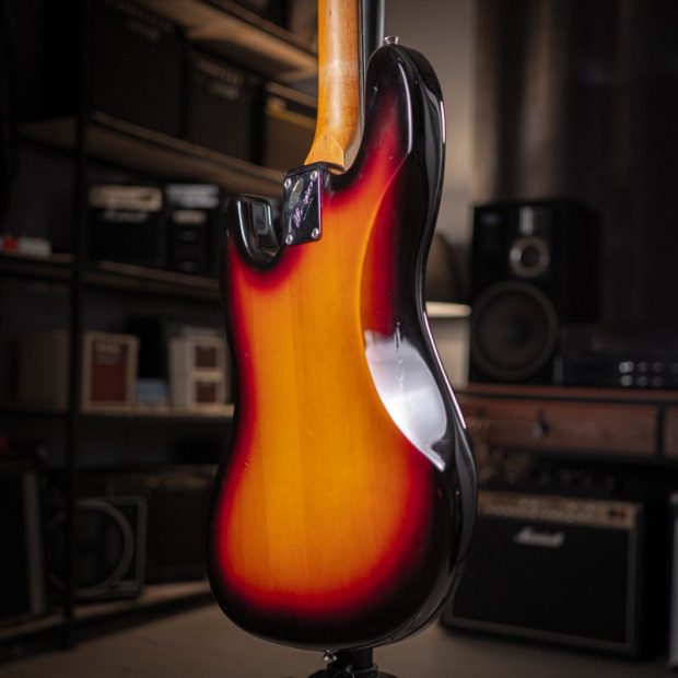 گیتار بیس مِیویس Mavis Sunburst Jazz Bass - تصویر 6