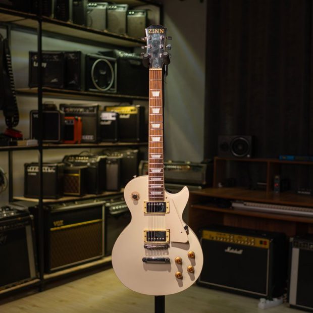 گیتار الکتریک زین Zinn Les Paul White - تصویر 6