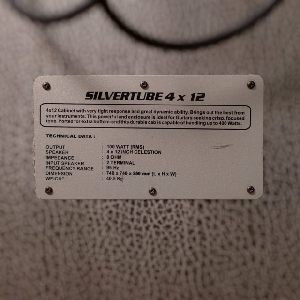 امپ گیتار الکتریک Red Shadow SilverTube Head & Amp Cabinet 100 - تصویر 9
