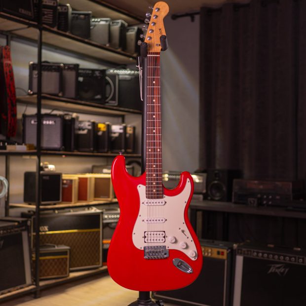 گیتار الکتریک رِینبو Rainbow Stratocaster HSS Red - تصویر 3