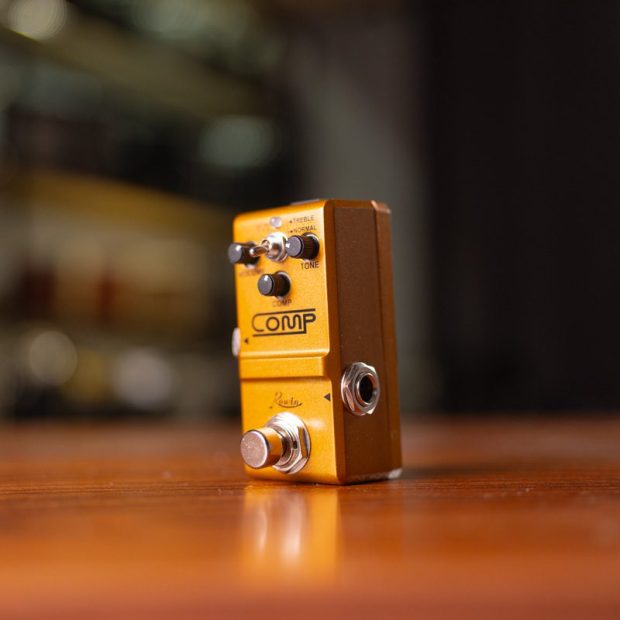 افکت گیتار الکتریک رووین Rowin Mini Compressor Gold