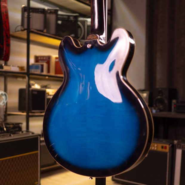 گیتار الکتریک اِستِدمن Stedman pro Jazz Semi Hollow Body Blue - تصویر 4