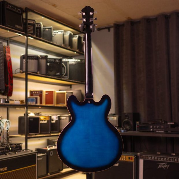 گیتار الکتریک اِستِدمن Stedman pro Jazz Semi Hollow Body Blue - تصویر 8