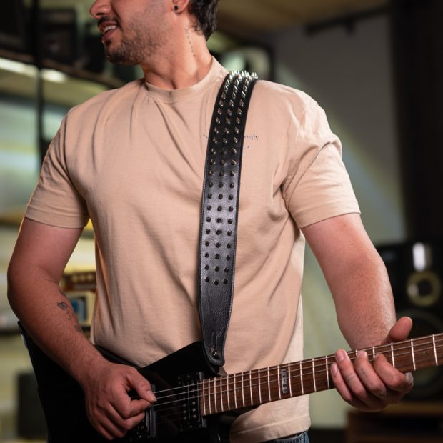 استرپ گیتار اسپایکی Guitar Strap Spiky