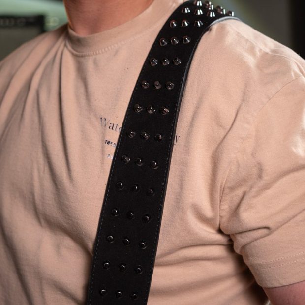 استرپ گیتار استاددار (بلند) Guitar Strap Studded - تصویر 2