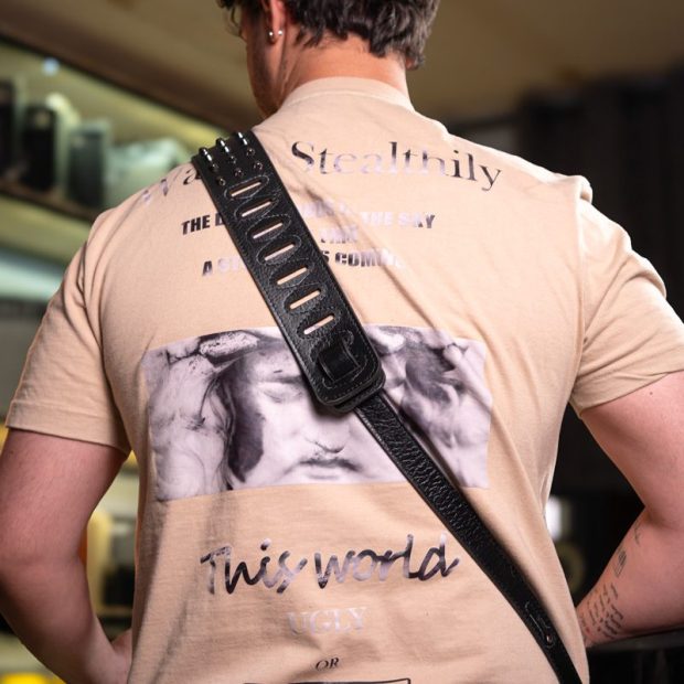 استرپ گیتار استاددار (بلند) Guitar Strap Studded - تصویر 5