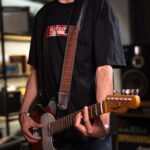 استرپ گیتار نیمه چرم راگ <br> Rug Guitar Strap