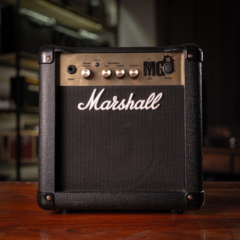 AM1077-Pacoguitar-1 امپ گیتار الکتریک مارشال Marshall MG10 - Image 1