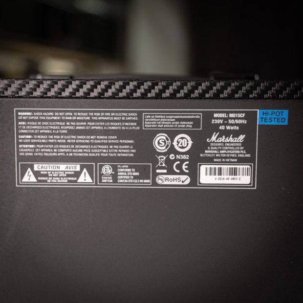 امپ گیتار الکتریک مارشال Marshall MG15CF - تصویر 5