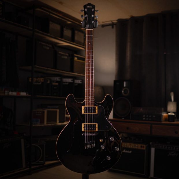 گیتار الکتریک یاماها Yamaha SA-500 Black Semi Hollow - تصویر 7