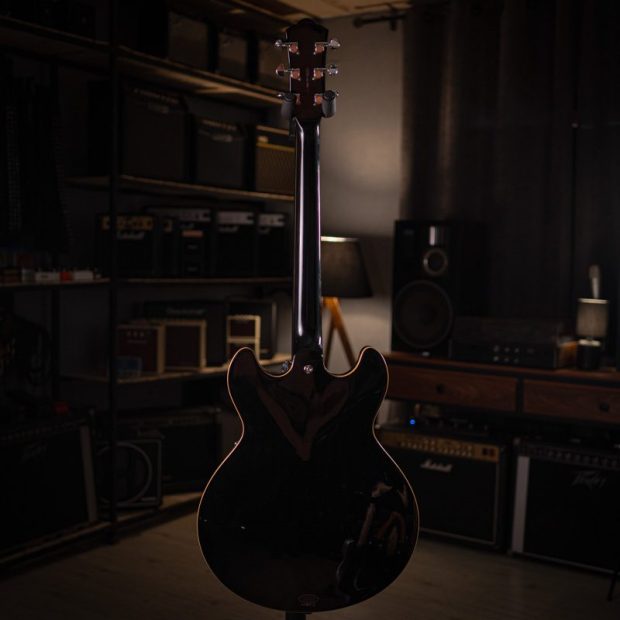 گیتار الکتریک یاماها Yamaha SA-500 Black Semi Hollow - تصویر 8