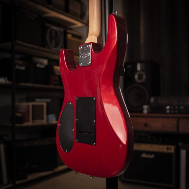 گیتار الکتریک اِستَگ Stagg Superstrat HSS Candy Apple Red - تصویر 6