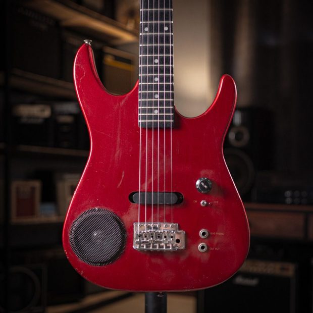مینی گیتار الکتریک Michael Mini Guitar Electric Red - تصویر 1