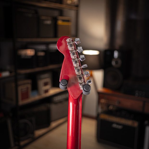 مینی گیتار الکتریک Michael Mini Guitar Electric Red - تصویر 4