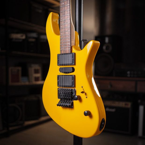 گیتار الکتریک رِینبو Rainbow HSS Floyd Rose Yellow - تصویر 2
