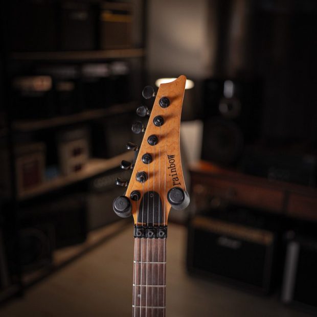 گیتار الکتریک رِینبو Rainbow HSS Floyd Rose Yellow - تصویر 3