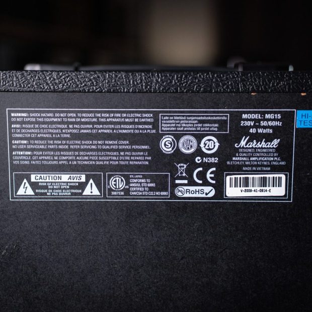 امپ گیتار الکتریک مارشال Marshall MG 15 - تصویر 5