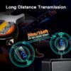 وایرلس گیتار XIAOKOA UHF UD12DX Wireless Guitar System - Image 6