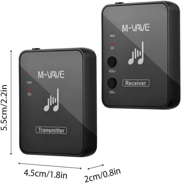 وایرلس و ایرمانیتور ایر بریج اِم وِیو AIR BRIDGE M-VAVE M8 1-Set - تصویر 10