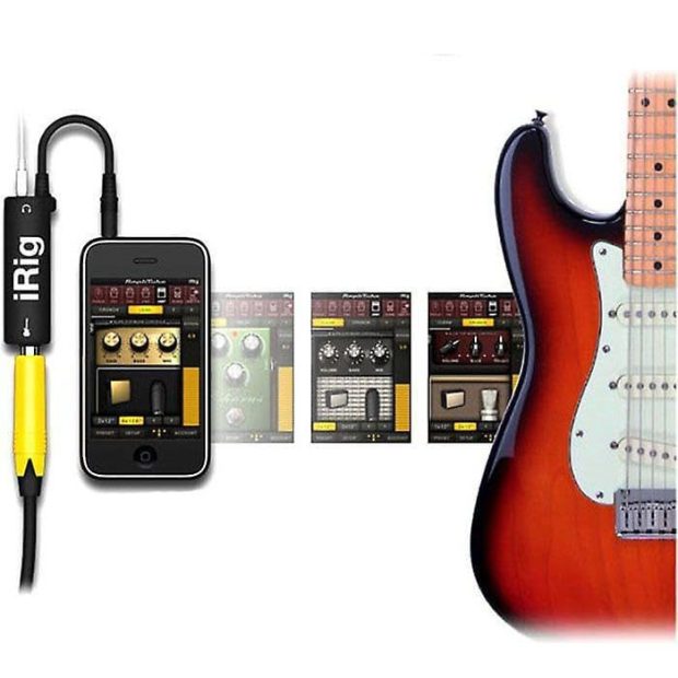 رابط اتصال گیتار به موبایل مدل آی ریگ Guitar Interface IRig Converter - تصویر 4