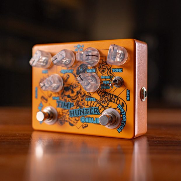 افکت گیتار الکتریک آهاجی Ahajii Time Hunter Distortion/Delay