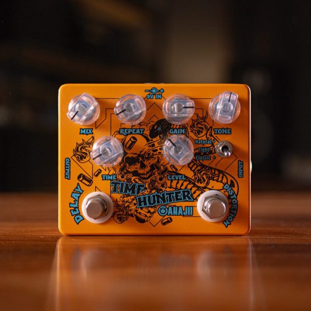 افکت گیتار الکتریک آهاجی Ahajii Time Hunter Distortion/Delay - تصویر 2