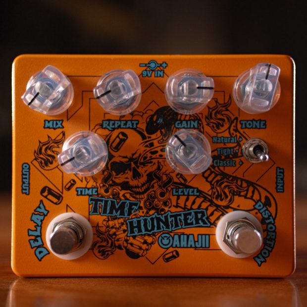 افکت گیتار الکتریک آهاجی Ahajii Time Hunter Distortion/Delay - تصویر 6