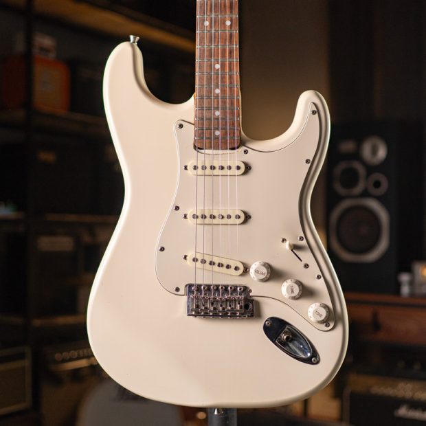 گیتار الکتریک اِستَگ Stagg Stratocaster white - تصویر 1