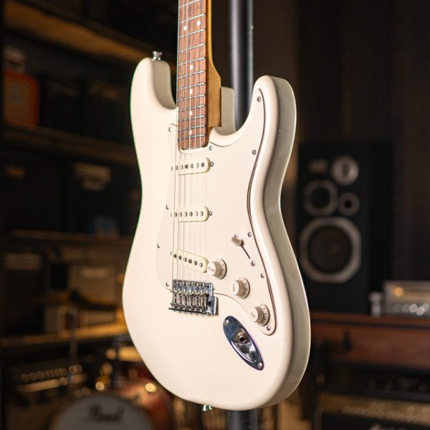گیتار الکتریک اِستَگ Stagg Stratocaster white - تصویر 2