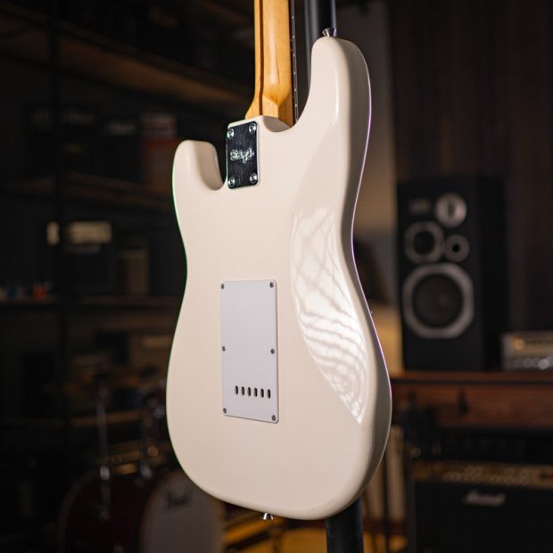 گیتار الکتریک اِستَگ Stagg Stratocaster white - تصویر 4
